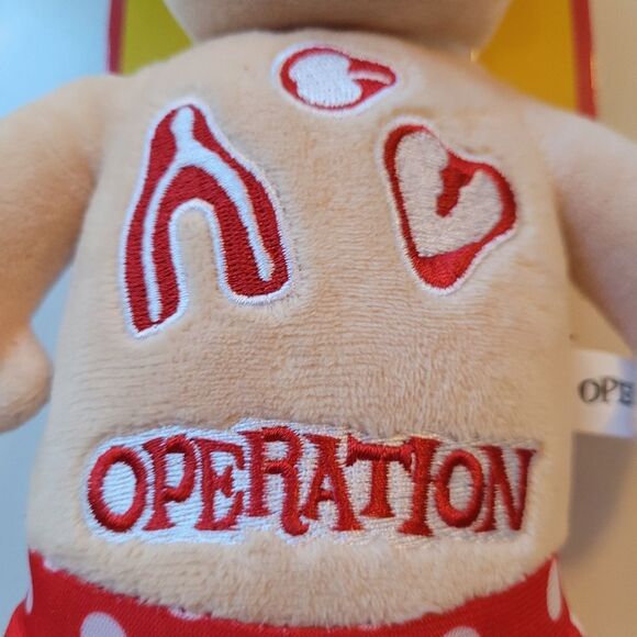 NEW OPERATION Plush DOG TugToy with Red Polka Dot Shorts SURGERY NWT - Picture 2 of 8